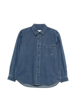 Blue Relaxed Solid Shirt 1