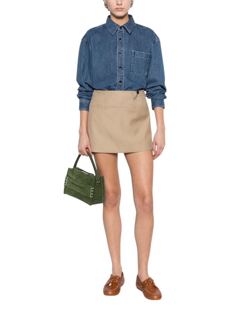 Blue Relaxed Solid Shirt 2