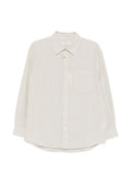 Ivory Relaxed Stripes Shirt 1