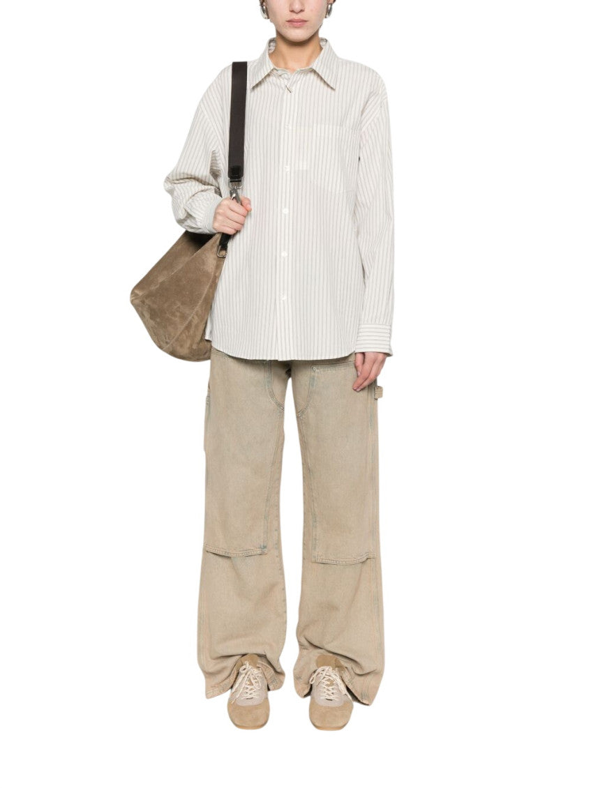 Ivory Relaxed Stripes Shirt 2