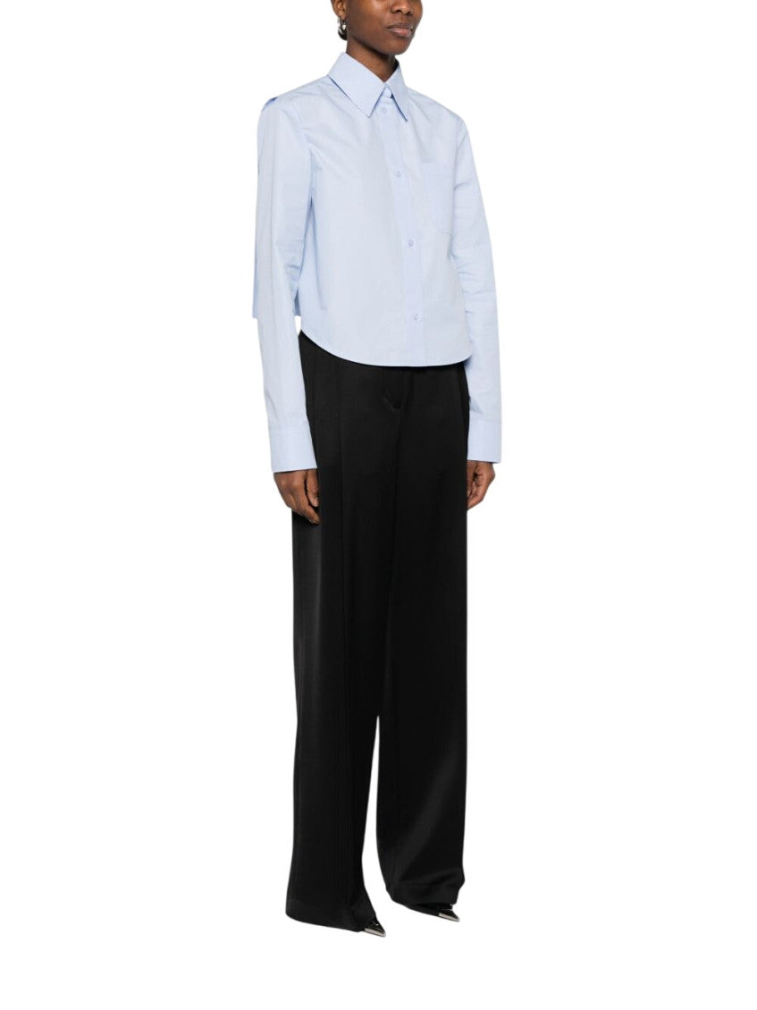 Blue Regular Solid Shirt 4