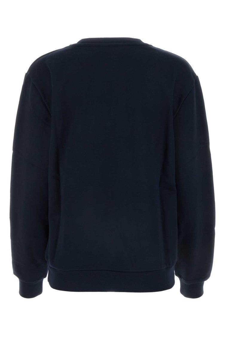 Navy Blue Crewneck Logo Sweatshirt 2