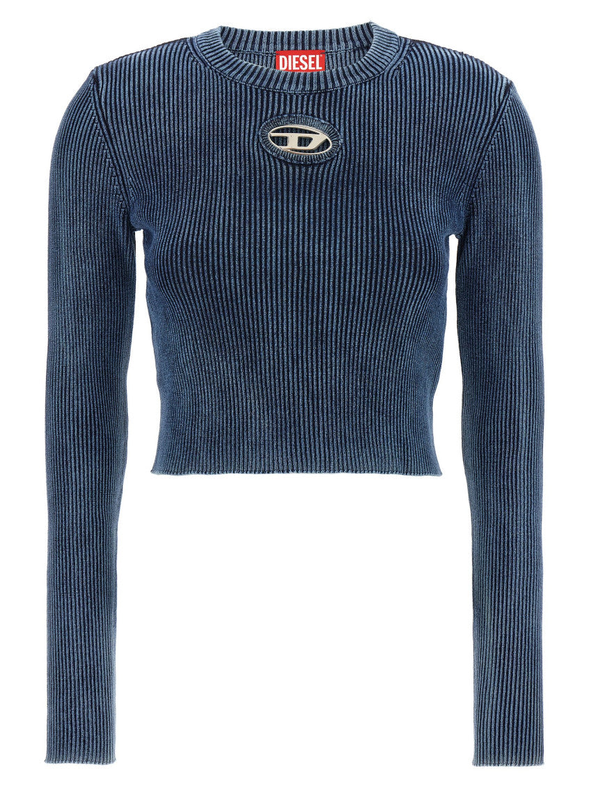 Blue Crew Neck Sweater 1