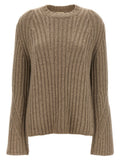 Beige Crewneck Sweater 1