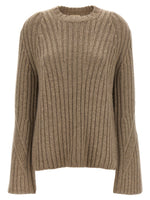 Beige Crewneck Sweater 1