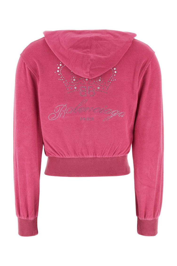 Pink Bb Motel Logo Tracksuit Jacket 2