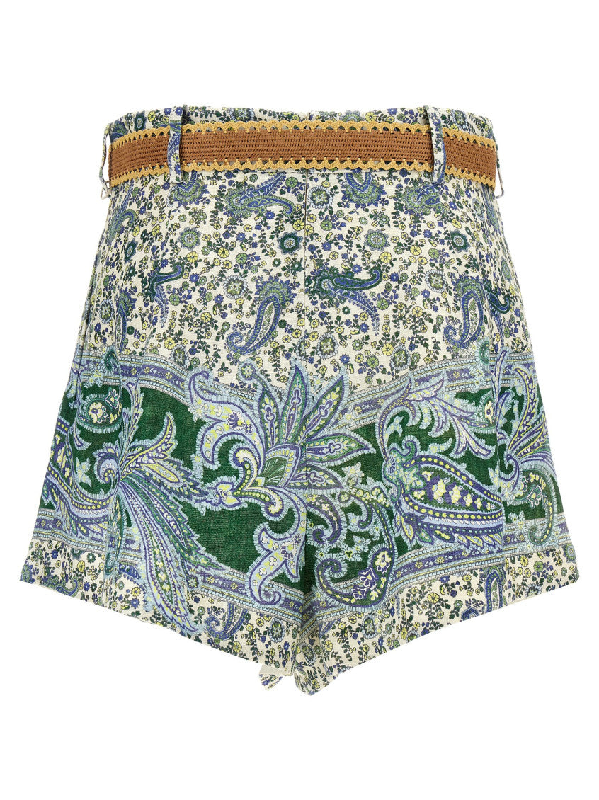 Multicolor Ottie Tuck Shorts 2