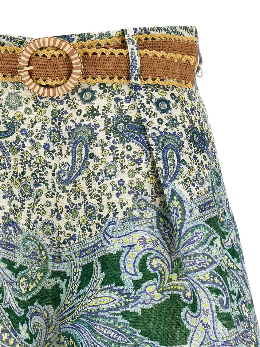 Multicolor Ottie Tuck Shorts 3