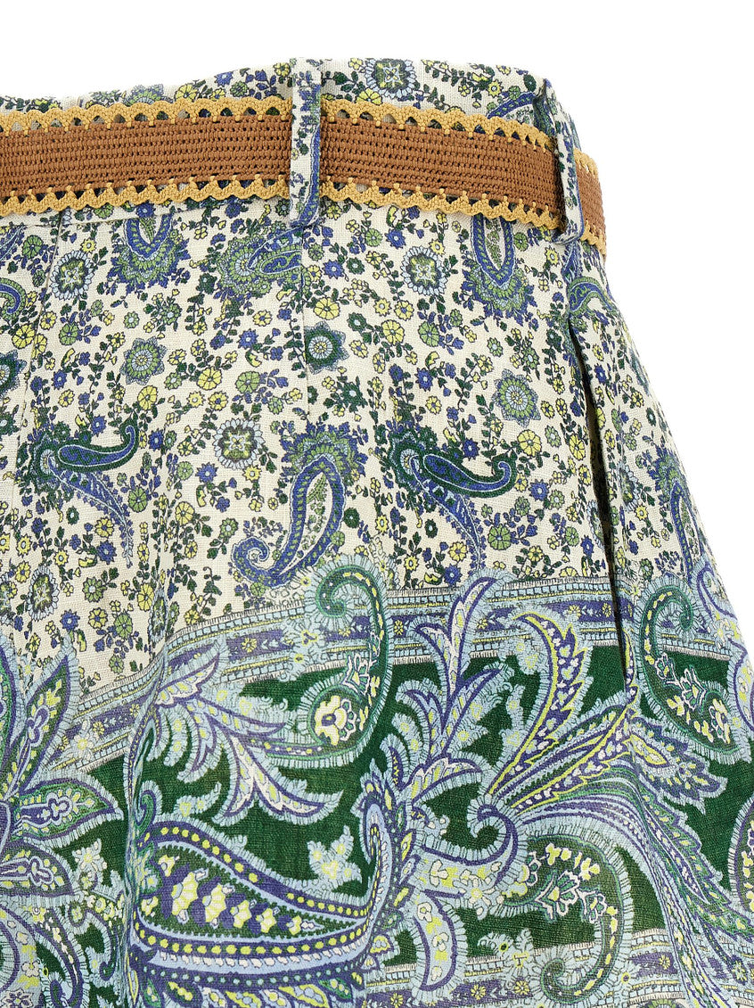Multicolor Ottie Tuck Shorts 4