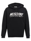 Black Logo Print Hoodie 1