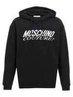 Black Logo Print Hoodie 1
