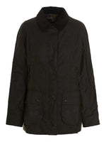 Green 'Classic Beadnell Wax' jacket 1