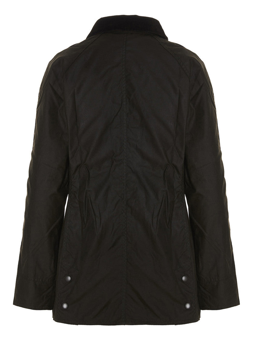 Green 'Classic Beadnell Wax' jacket 2