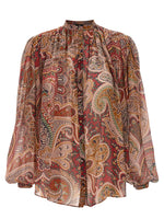 Multicolor Floral Paisley blouse 1