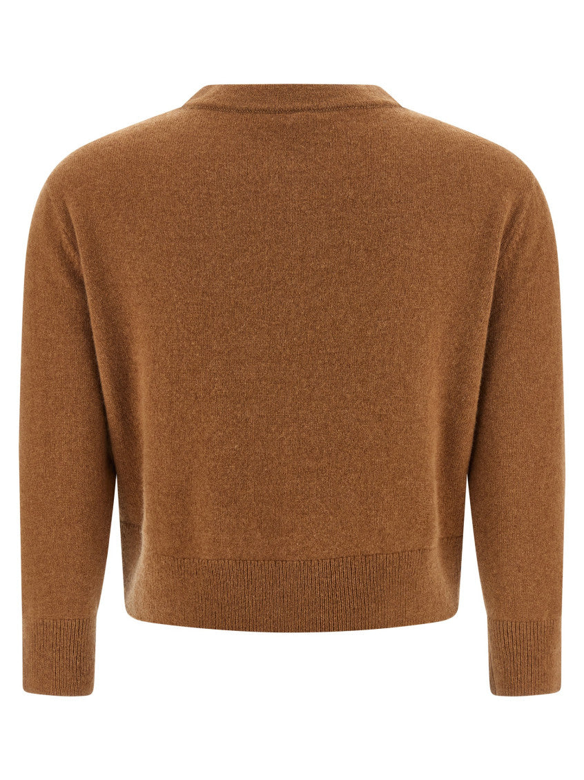 Brown Knot cardigan 2