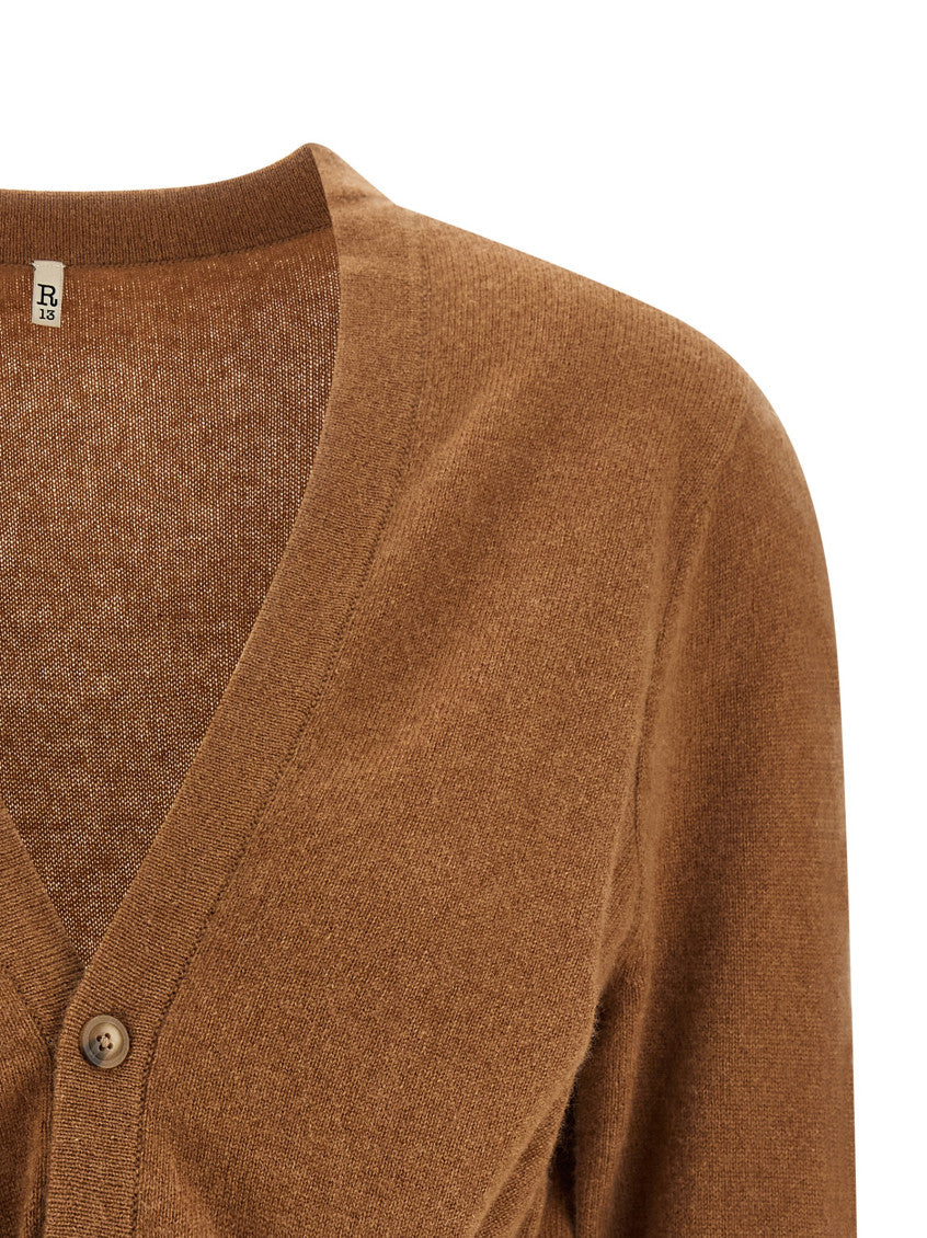 Brown Knot cardigan 3