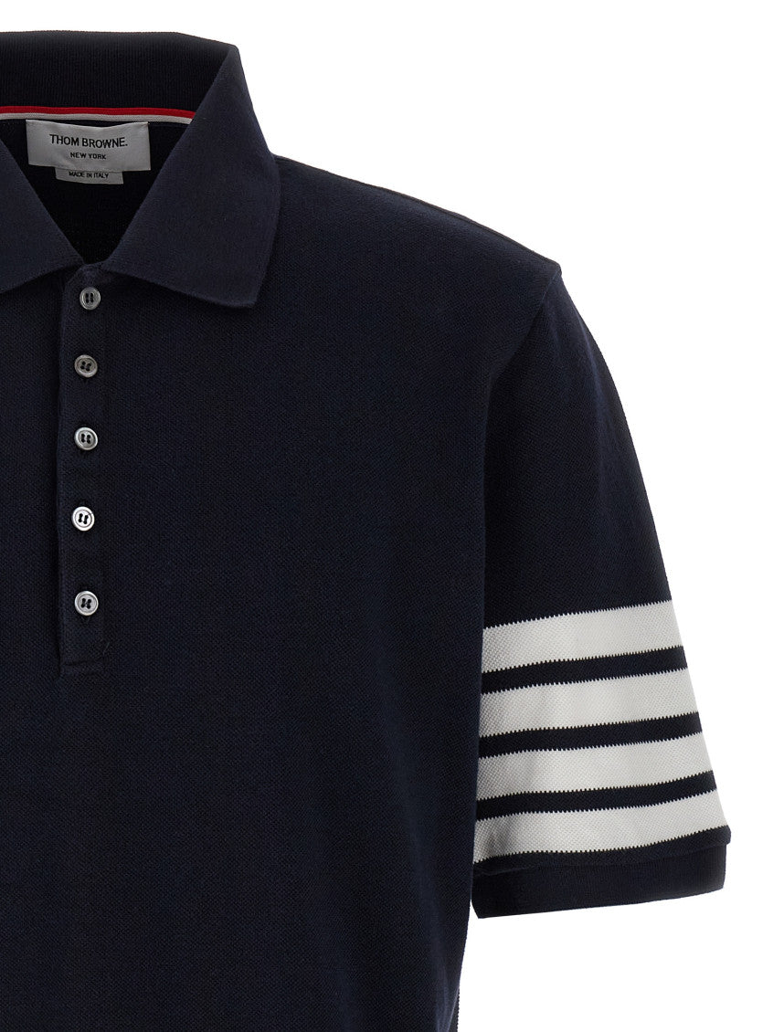 Blue '4BAR' polo shirt 3