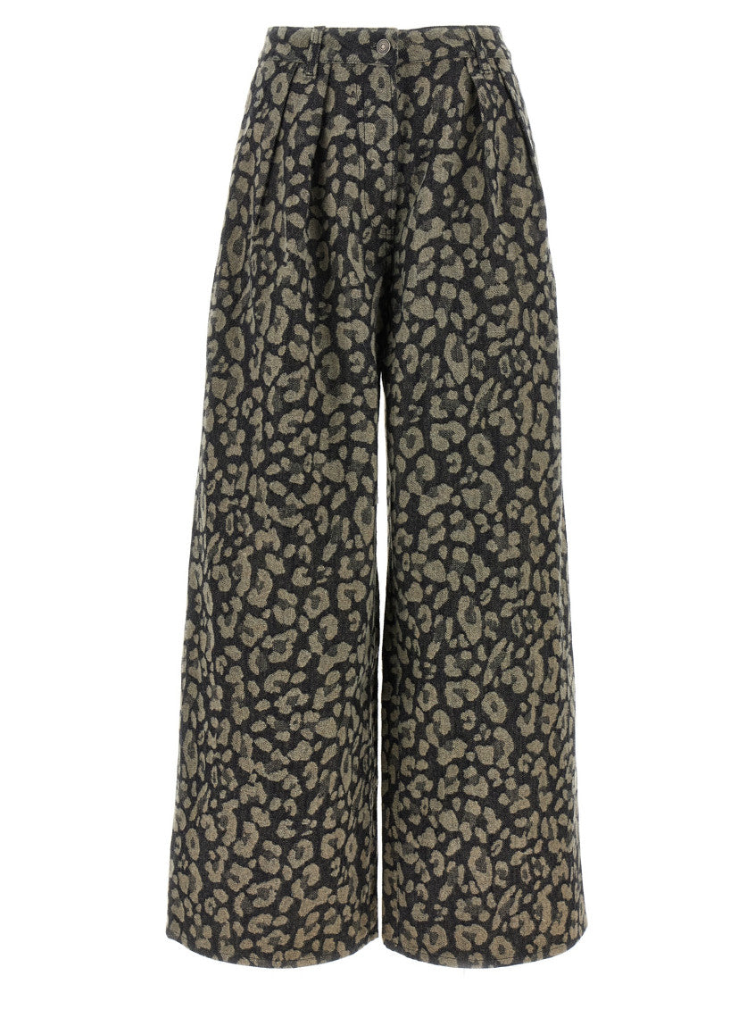 Multicolor 'Jungle' pants 1