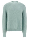 Light Blue Alpaca wool sweater 1