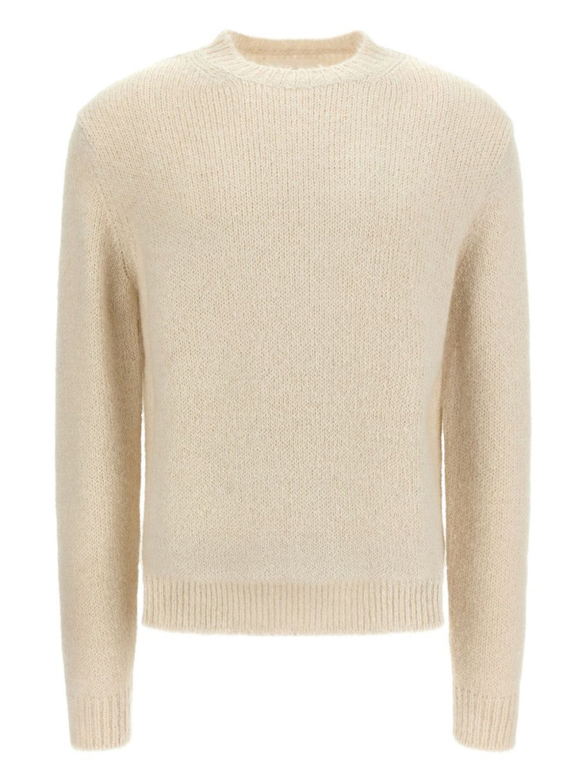 White Wool Sweater 1