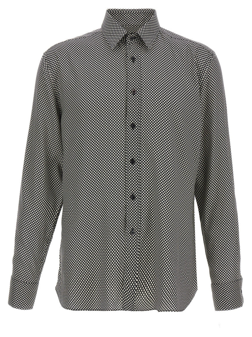 BlackWhite Polka dot shirt 1