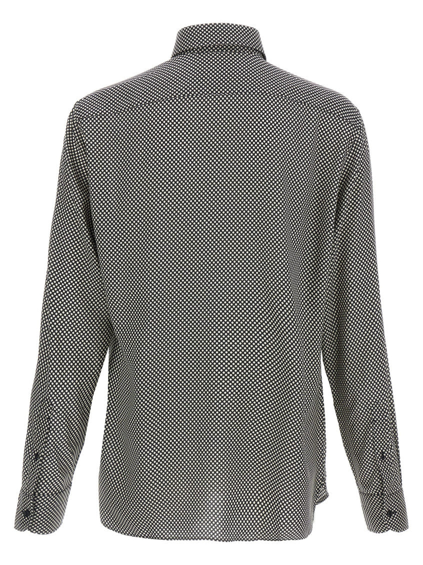 BlackWhite Polka dot shirt 2