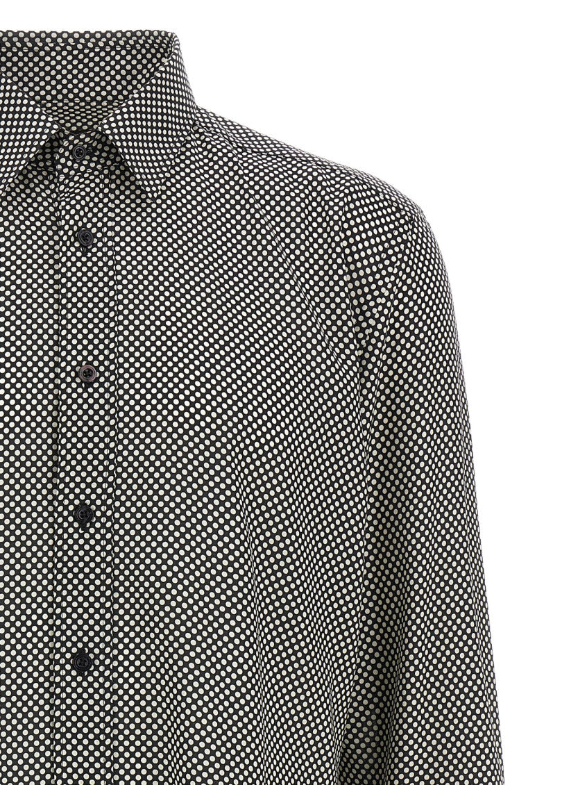 BlackWhite Polka dot shirt 3