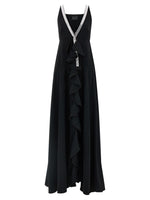 Black Ruffle dress 1