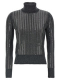 Grey Crystal sweater 1