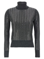 Grey Crystal sweater 1