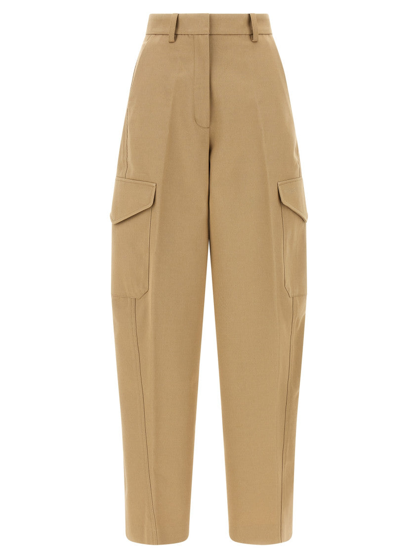 Beige 'Cocoon' pants 1