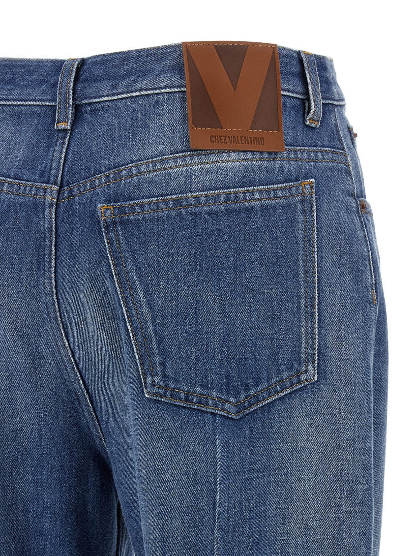 Light Blue Flared jeans 4