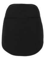 Black 'Circle Satin' skirt 1