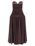 Maroon '28' dress 1