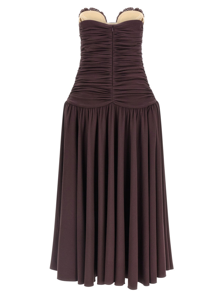 Maroon '28' dress 2