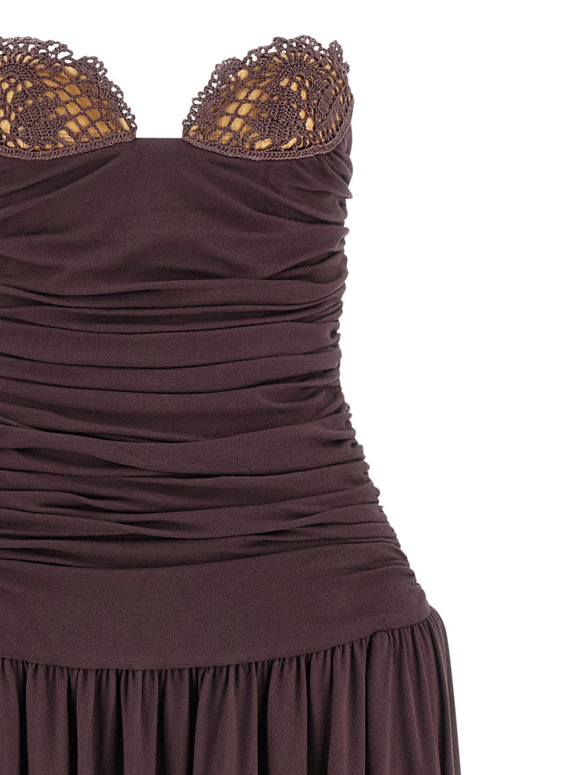 Maroon '28' dress 3