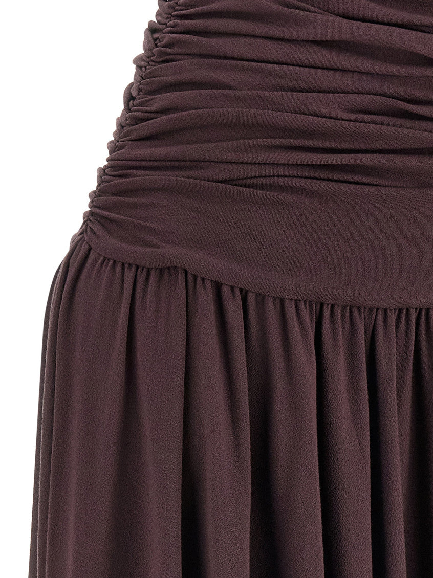 Maroon '28' dress 4