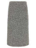 Black Tweed skirt 1