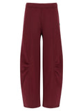 Maroon 'Terry Back' joggers 1