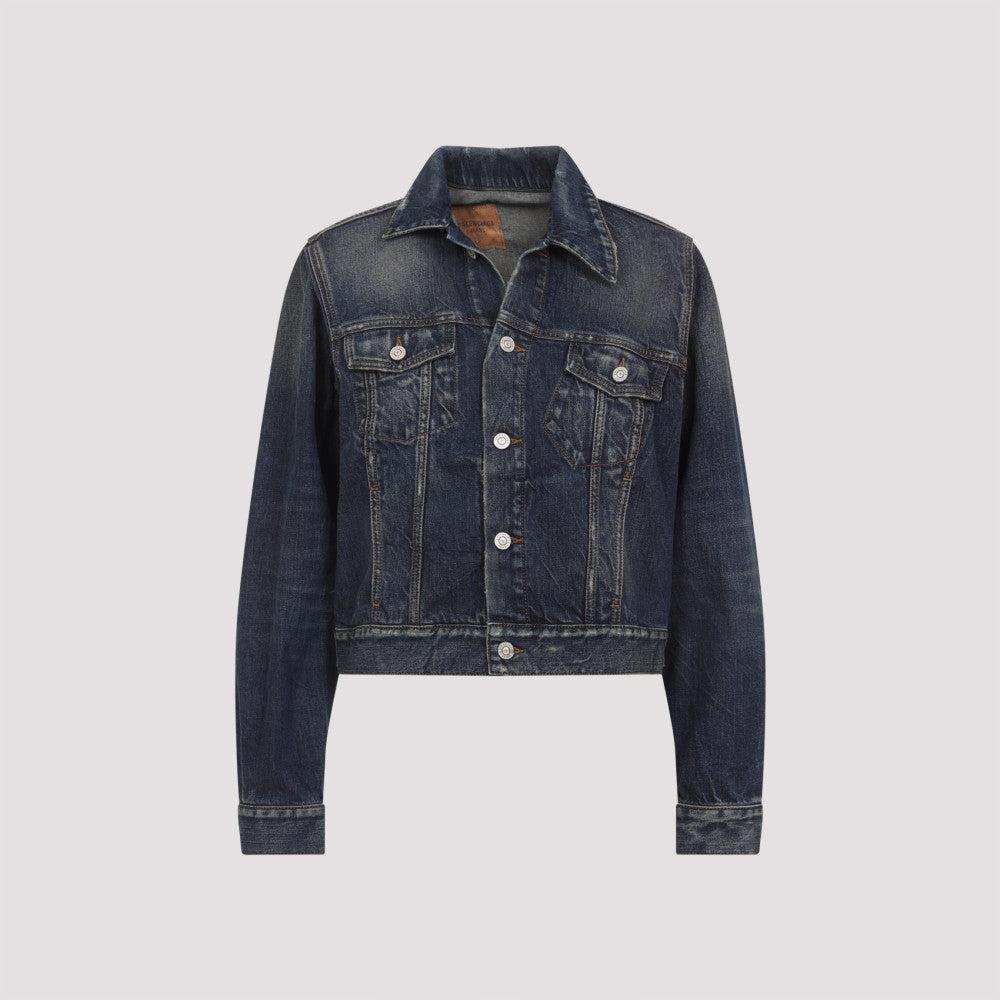 Dark Blue Cotton Jacket 2