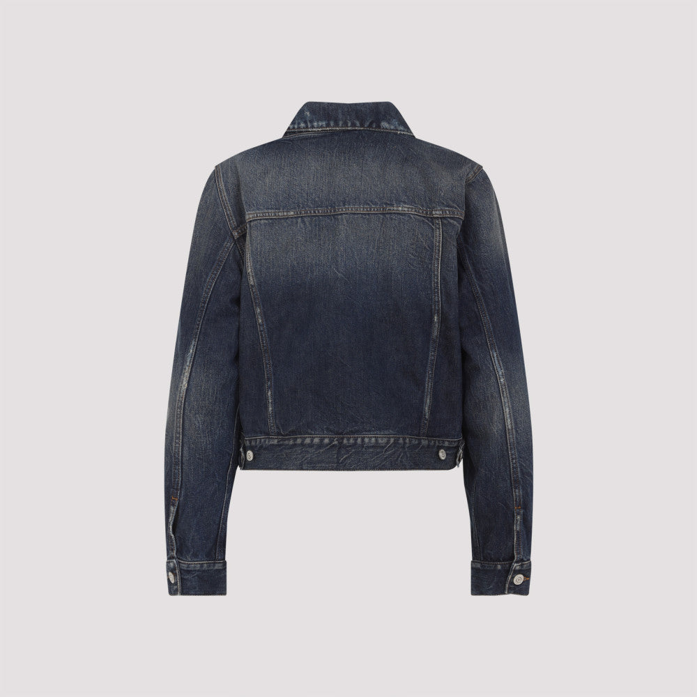 Dark Blue Cotton Jacket 4