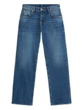 Blue Calie denim straight jeans 1