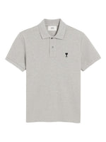Light Grey Cotton Polo Shirt 1