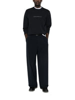 Black Crew Neck Sweatshirt 1