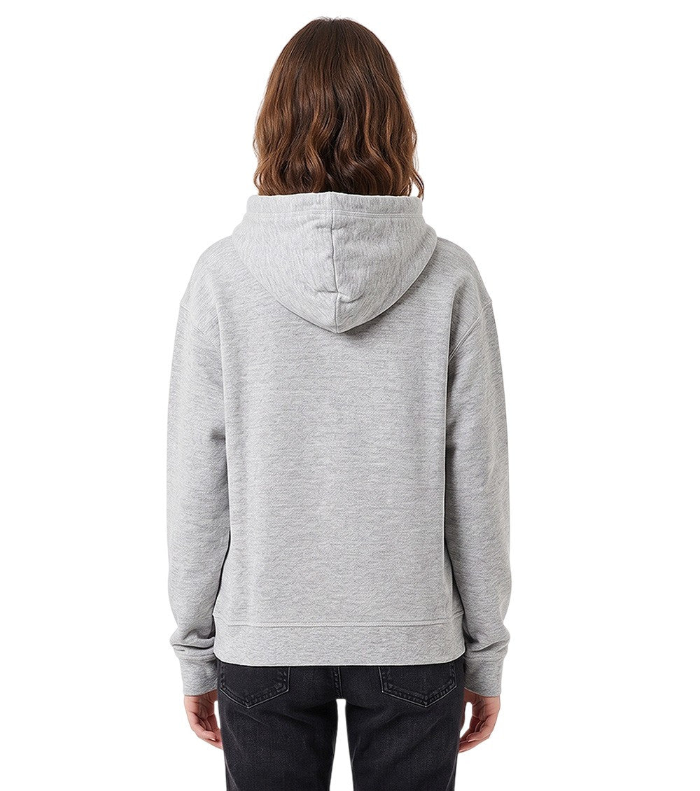 Grey Embellished Hood Sweatshirt 2