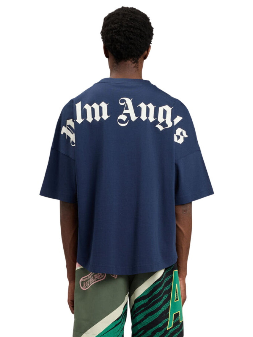 Navy Blue Relaxed T-Shirt 3