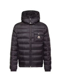 Dark Blue Quilted Hood Jacket 1