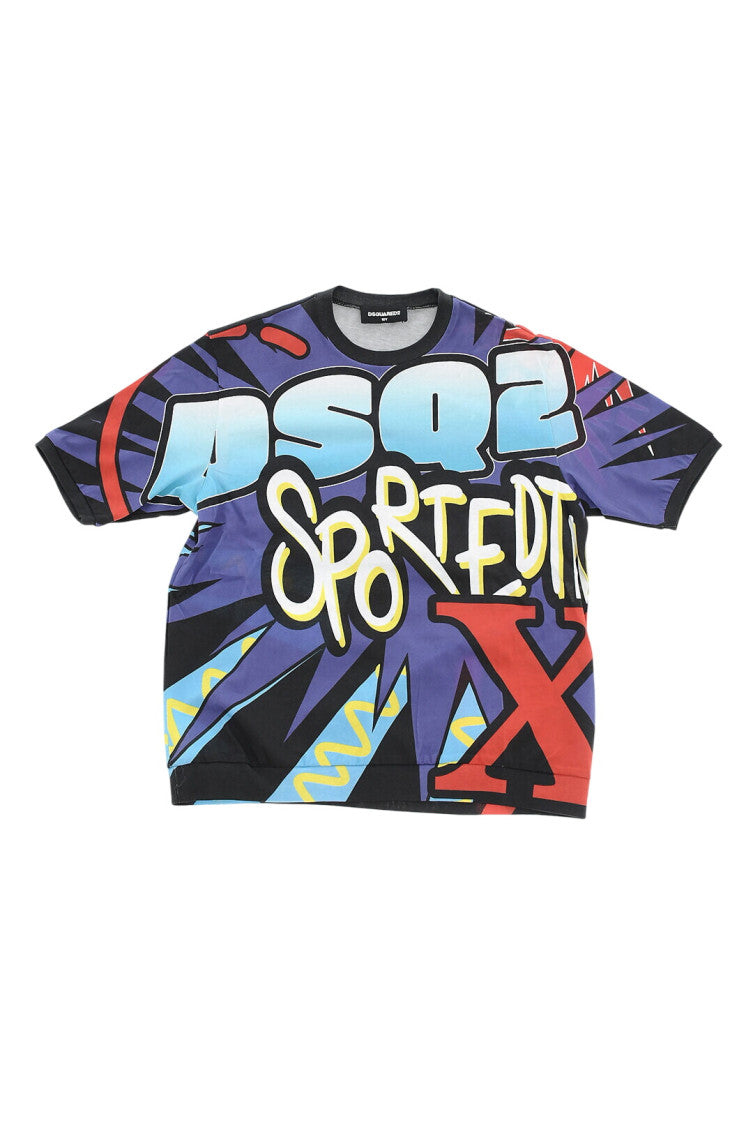 Boys Multicolor Graphic T-Shirt 1