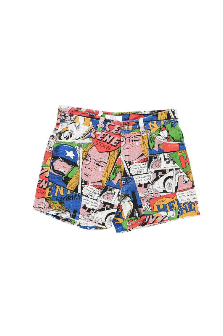 Multicolor Printed Shorts 1