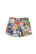 Multicolor Printed Shorts 1